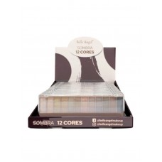 Cx de sombra paleta 12 cores BELLA ANGEL