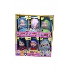kit CX de Bebê Reborn com 6