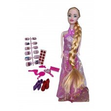 Boneca com acessórios