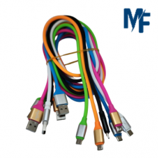 Cabo silicone v8 - Colorido