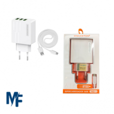 Carregador Turbo 3USB H' MASTON Y42-1