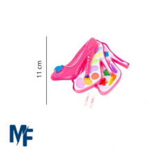 Maquiagem sapatinho, caixa média