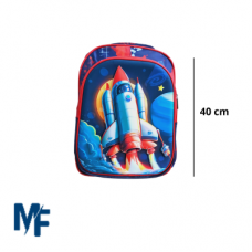 Mochila 3d, Infantil 2 bolso, Masculino