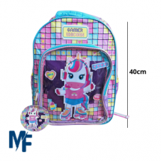 Mochila Denlex Infantil Unicórnio