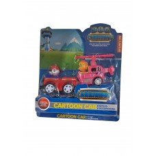 Kit 2 carrinhos Patrulha Canina