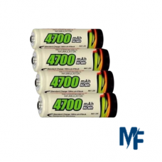 Pilhas Recarregavel AA Gracier, com 4